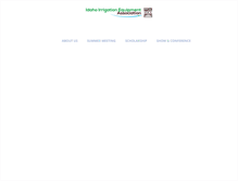 Tablet Screenshot of idahoirrigationequipmentassociation.org